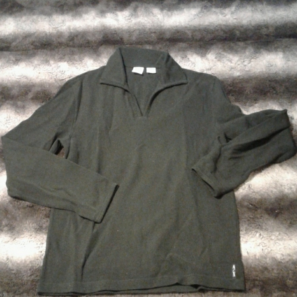 Armani Exchange V-Neck black knit top size M